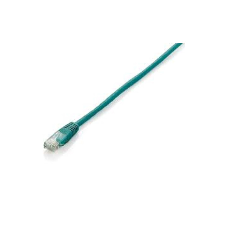 Equip - Cable de red latiguillo UTP Cat.6 0,25m - Color Verde