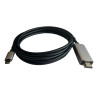 CABLE 3GO USB-C A HDMI-M 4K 60FPS 2M