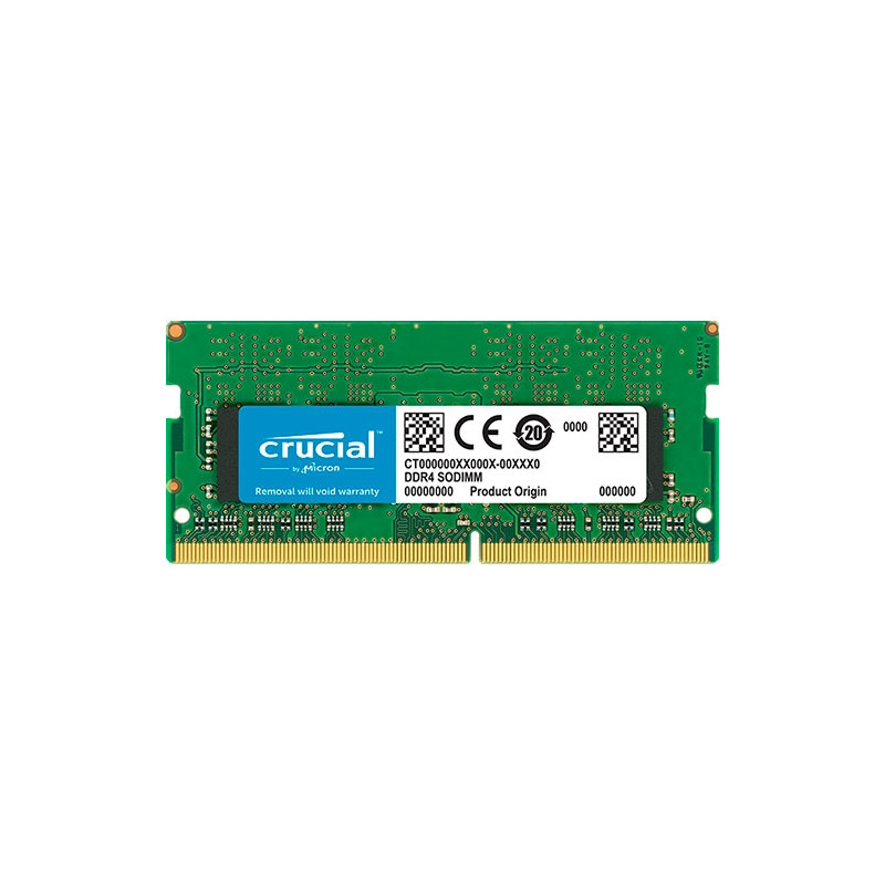 Crucial - DDR4 - 4GB - SO-DIMM de 260 espigas - 2400 MHz / PC4-19200 - CL17 - 1.2 V - sin memoria intermedia - no ECC