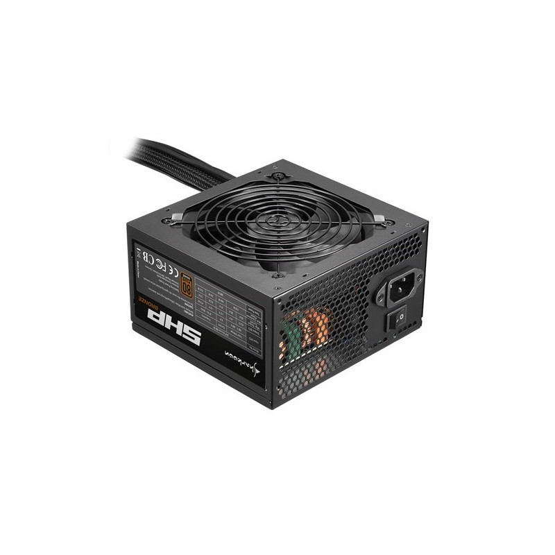 FUENTE ALIMENTACIÓN 600W SHARKOON SHP BRONZE 80+