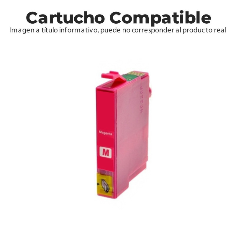 CARTUCHO COMPATIBLE CON EPSON T26 MAGENTA XP 600 605