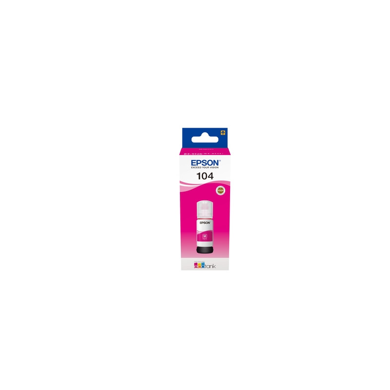 Epson Cartucho de tinta magenta 65 ml C13T00P340 (104)