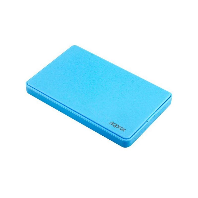 CAJA EXTERNA HDD 2.5" SATA-USB 2.0 APPROX AZUL CLARO