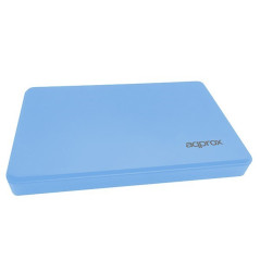 CAJA EXTERNA HDD 2.5" SATA-USB 2.0 APPROX AZUL CLARO