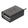 ADAPTADOR LOGITECH USB-A A USB-C 2.0