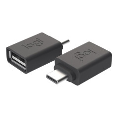 ADAPTADOR LOGITECH USB-A A USB-C 2.0