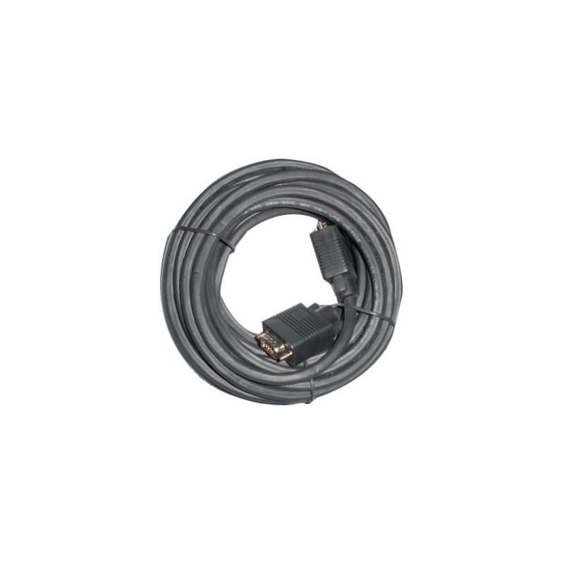 CABLE 3GO VGA M-H 10M CON FERRITAS