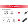 ADAPTADOR AUDIO USB CABLE EQUIP