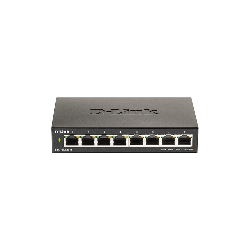 D-Link - DGS-1100-08V2 Switch 8xGb Auto-Negotiating