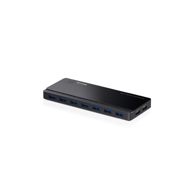 TPLINK UH720 - Hub USB 3.0 - 7 puertos + 2 puertos de carga 2,4A - Cable 1m - Alimentador