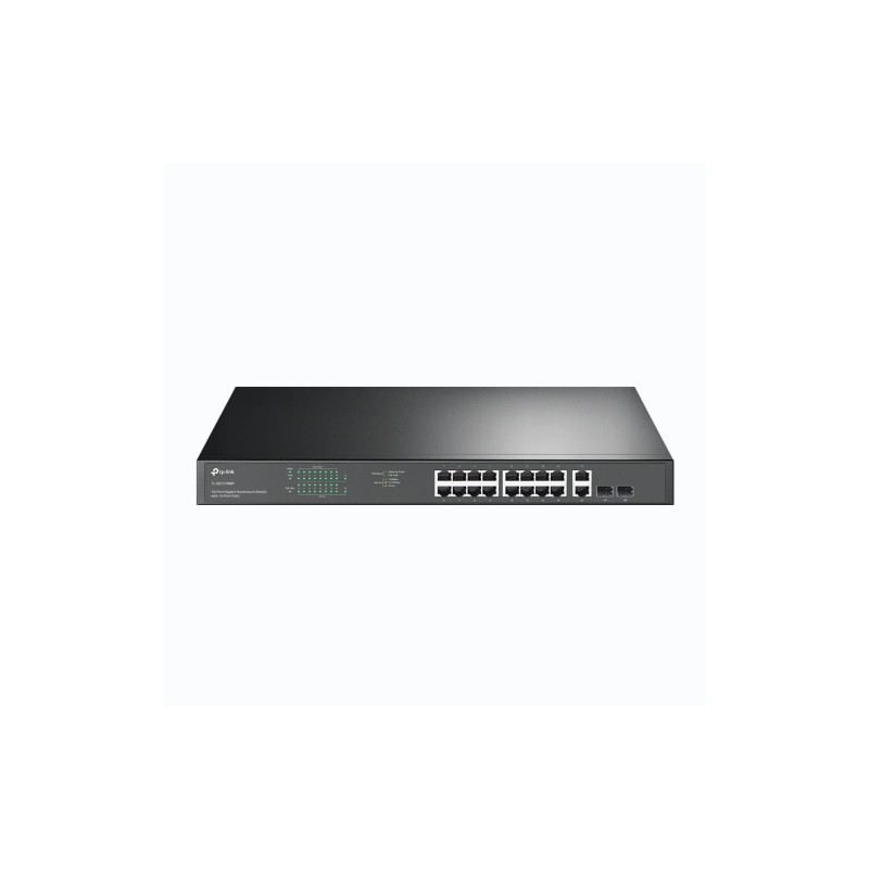 Tp-Link - 16-Port Gigabit Easy Smart PoE+Switch - TL-SG1218MP