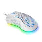 RATON MARS GAMING MMEX RGB 32K DPI USB BLANCO