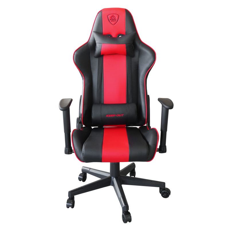 SILLA GAMER KEEP OUT XSPRO RACING ROJA