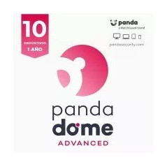 ANTIVIRUS ESD PANDA DOME ADVANCED 10 DISPO 1 AÑO LIC ELEC