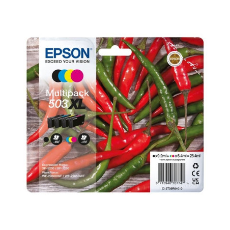 CARTUCHO EPSON 503XL MULTIPACK 4 COLORES (CHILLIES