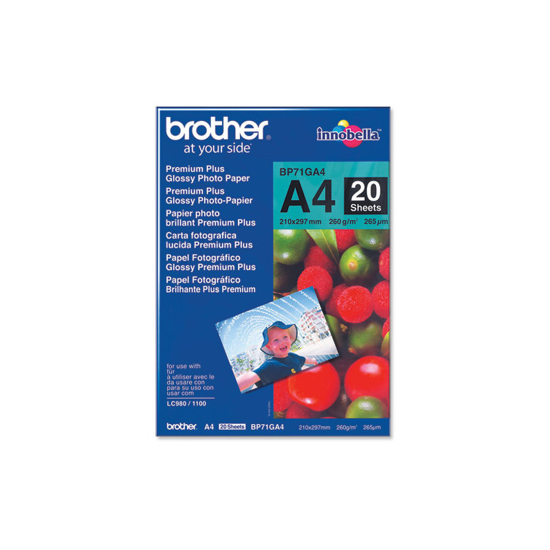 PAPEL BROTHER INNOBELLA PREMIUM PLUS A4 20H