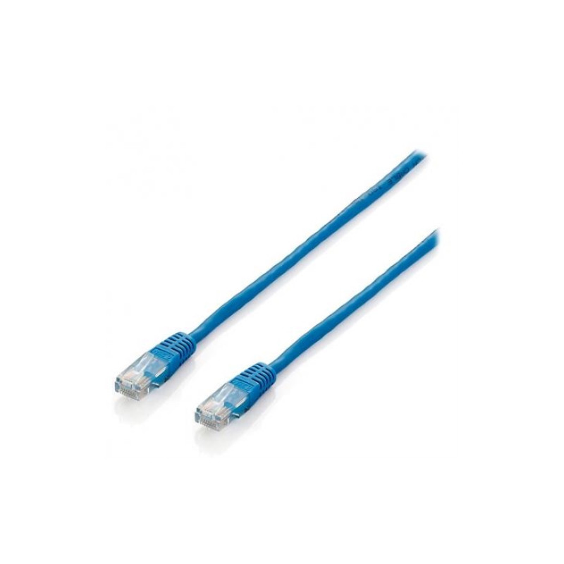 Equip - Cable de red latiguillo UTP Cat.6 0.5m - Color Azul