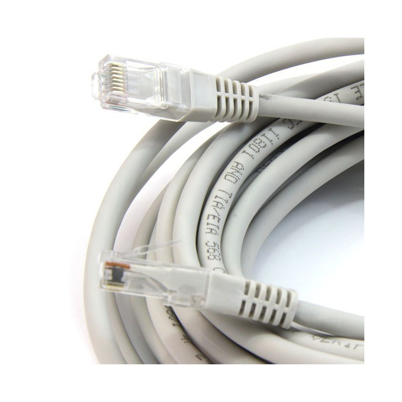 PG LATIGUILLO COLOR GRIS RJ45 CAT 6 UTP 2M 24AWG L