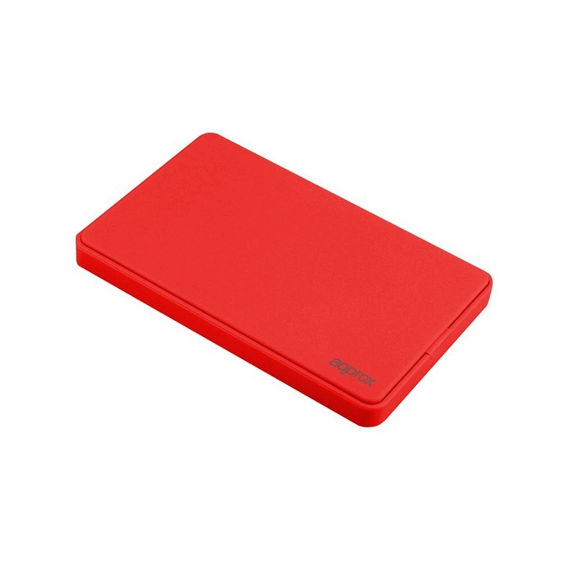 CAJA EXTERNA HDD 2.5" SATA-USB 2.0 APPROX ROJA