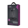 AURICULAR KSIX NEGRO CON MICROFONO USB-C