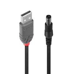 LINDY CABLE ADAPTADOR USB A MACHO - DC 5.5 - 2.5 M