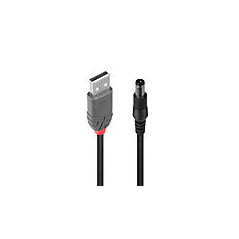 LINDY CABLE ADAPTADOR USB A MACHO - DC 5.5 - 2.5 M