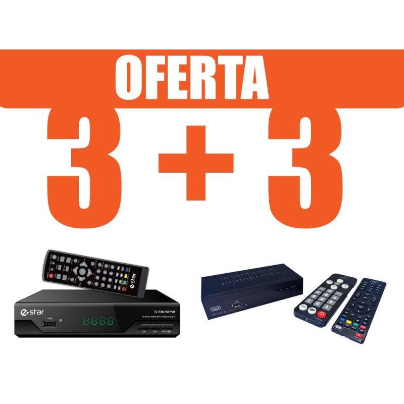 PACK SINT. TDT HD DVB-T2 PROMO 6 UNIDADES