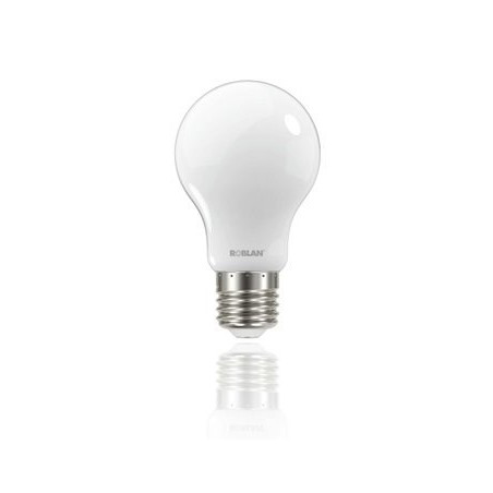 LED BOMBILLA ROBLAN FROST 6.2W-E27-730LM-4000K-FRI