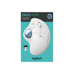 RATON TRACKBALL LOGITECH MX ERGO M575 BLANCO