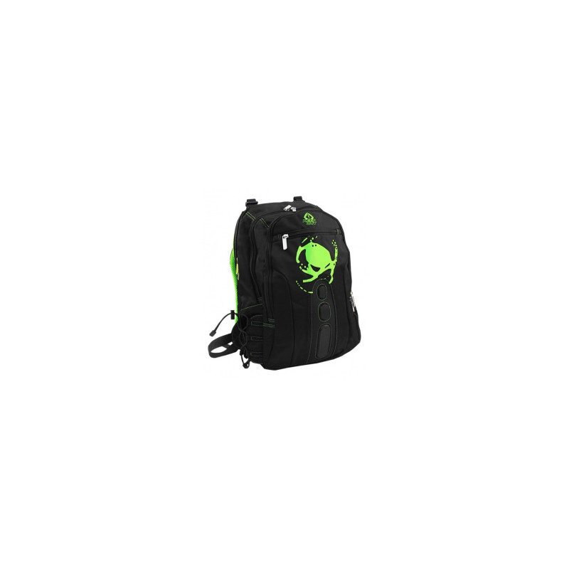 MOCHILA KEEP OUT BK7G 15.6" NEGRA VERDE