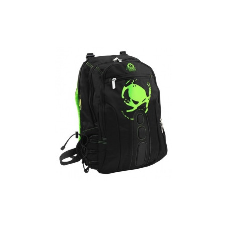 MOCHILA KEEP OUT BK7G 15.6" NEGRA VERDE