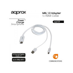 ADAPTADOR APPROX MHL HDTV A HDMI S3-S4-NOTE