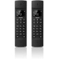 TELEFONO PHILIPS M4501B LINEA DISEÑO NEGRO DUO