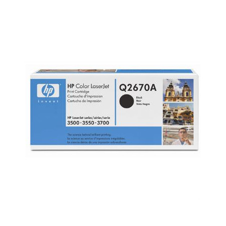 TONER HP Q2670A LJ 3500-3550-3700 NEGRO (6000PAG)