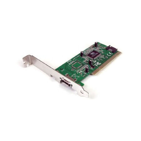 STARTECH TARJETA PCI 1 SATA + 1 E-SATA PERFIL BAJO