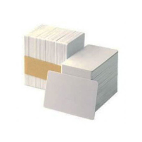 PACK 500 TARJETAS PVC 0,76 MM BLANCA