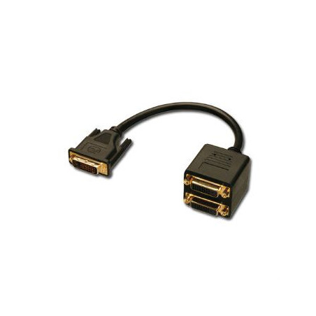 CABLE DVI M- 2X DVI H LINDY