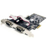 STARTECH TARJETA PCI-EXPRESS PUERTO SERIE 4P