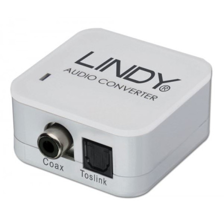 CONVERTIDOR LINDY DIGITAL - ANALOGICO TOSLINK SPDI