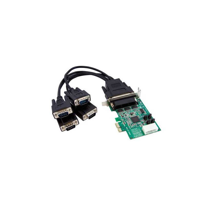 STARTECH TARJETA PCI EXPRESS PUERTO SERIE 4P