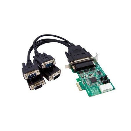 STARTECH TARJETA PCI EXPRESS PUERTO SERIE 4P