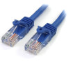 STARTECH CABLE ETHERNET 1M UTP AZUL CAT5E RJ45 PAT