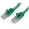 STARTECH CABLE ETHERNET 1M UTP VERDE CAT5E RJ45 PA