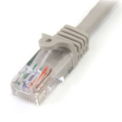 STARTECH CABLE ETHERNET 1M UTP GRIS CAT5E RJ45 PAT