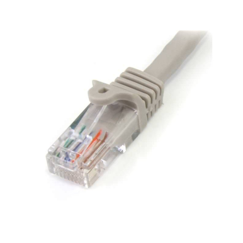 STARTECH CABLE ETHERNET 1M UTP GRIS CAT5E RJ45 PAT