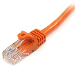 STARTECH CABLE ETHERNET 1M UTP NARANJA CAT5E RJ45