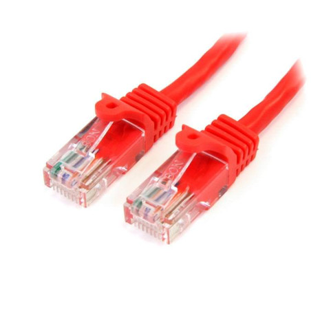 STARTECH CABLE ETHERNET 1M UTP ROJO CAT5E RJ45