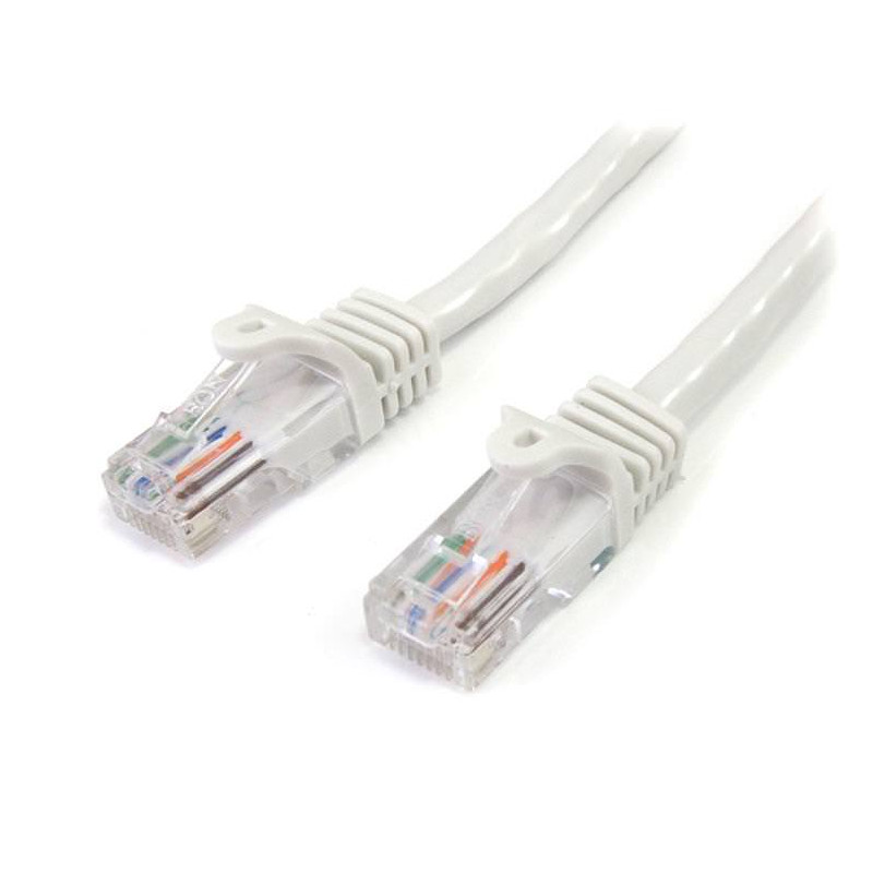 STARTECH CABLE ETHERNET 1M UTP BLANCO CAT5E RJ45