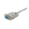 STARTECH CABLE SERIE NULL MODEM DB9H-DB25M 3M