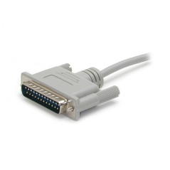 STARTECH CABLE SERIE NULL MODEM DB9H-DB25M 3M